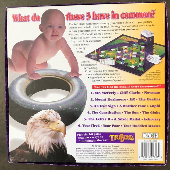 TriBond Diamond Edition game - 2+ players, age 12+ - Picture 6 of 6